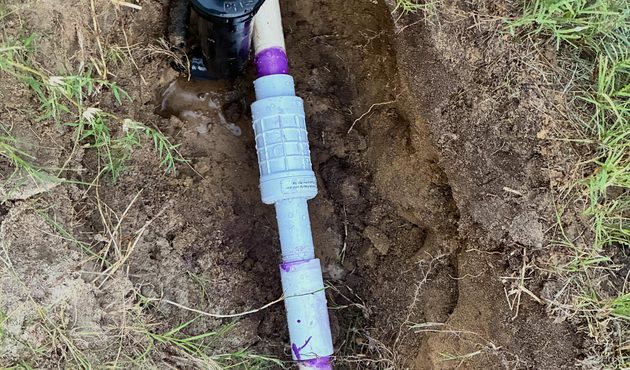 Rotor Head and Riser Replacement on a Side Yard Zone &ndash; work in progress