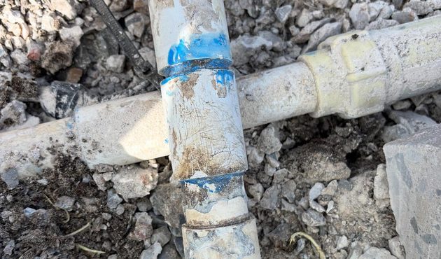 Boring a New Irrigation Line Under a Concrete Walkway &ndash; work in progress