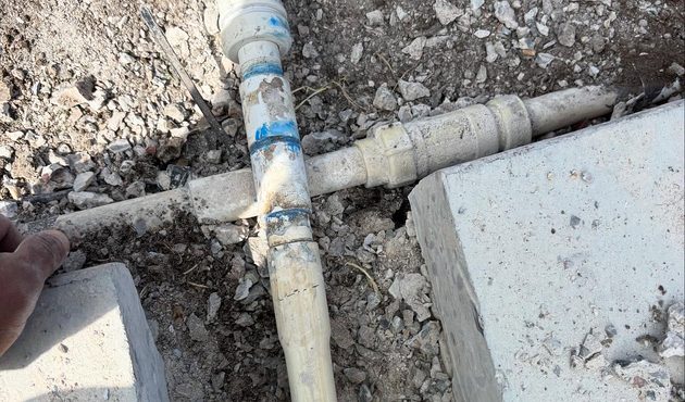 Boring a New Irrigation Line Under a Concrete Walkway &ndash; on site