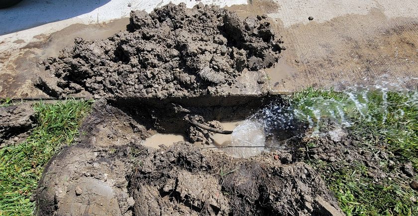 Irrigation Leak Detection & Line Repair